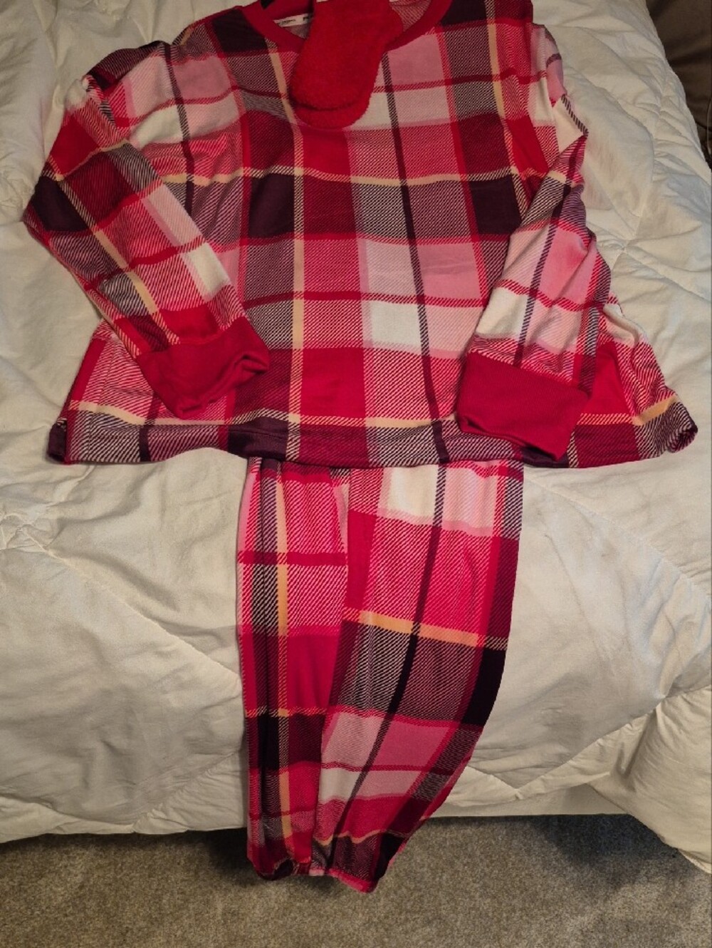 Women's 3 Piece Pajamas Set - Picture 5 of 5